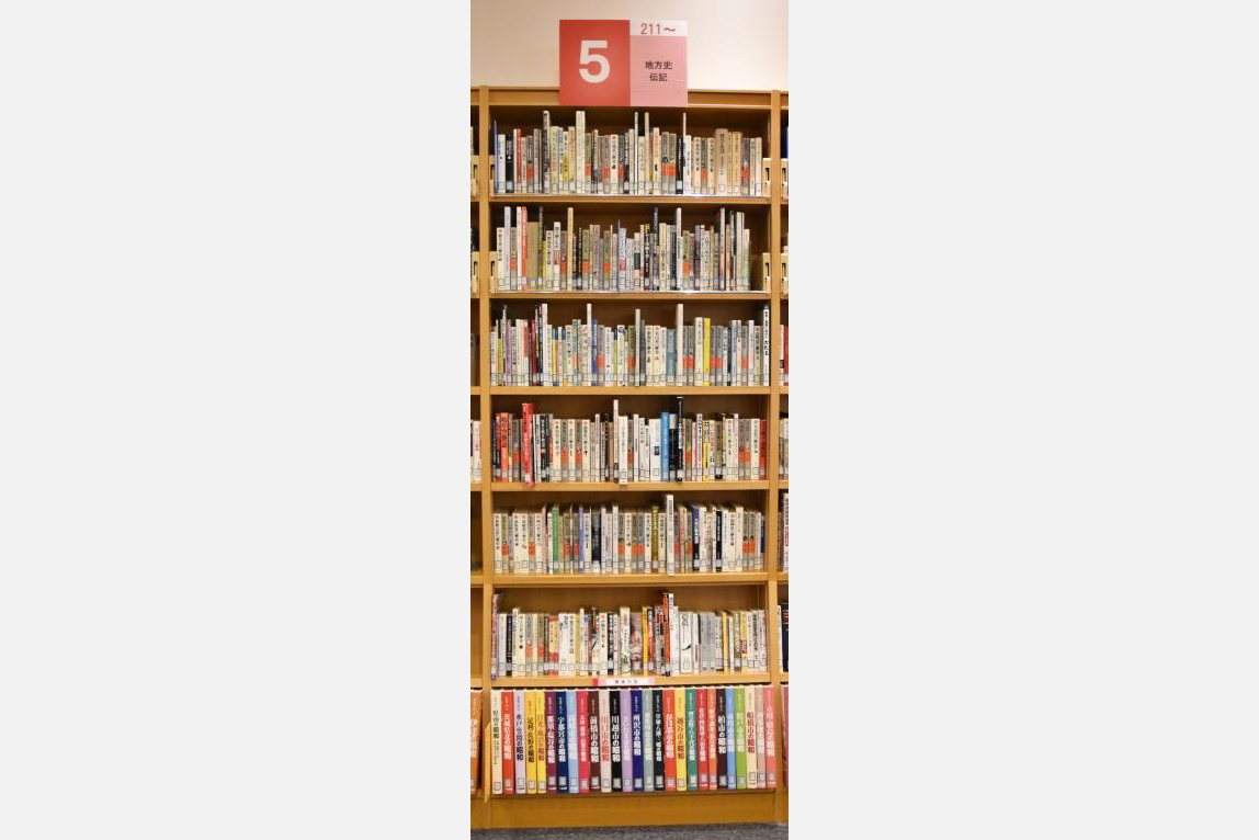 【ちょこっと所蔵資料】第99回「図書室の書棚を見てみよう～地方史、伝記の書棚～」